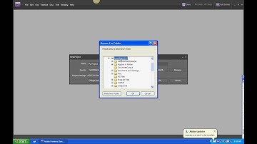 Adobe Premiere Elements 7.0 Tutorial - Creating a new project