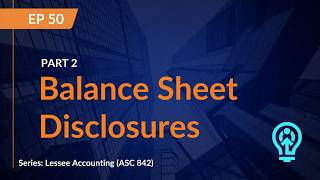 ASC 842: Supplemental Balance Sheet Disclosure (Part 2)