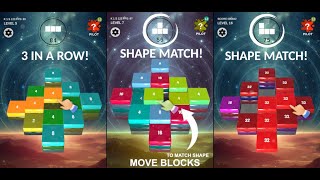 2048 Puzzle Game. Unite Blocks x2. Space Block 3D screenshot 3