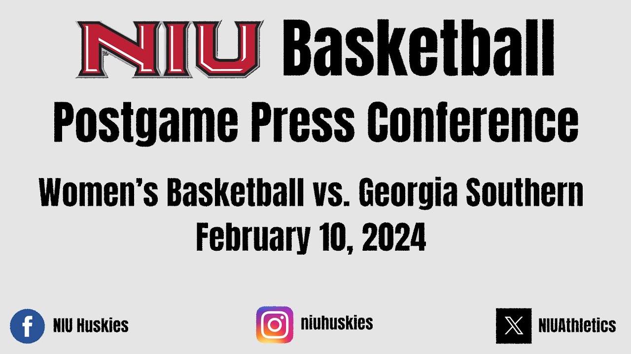 NIU Women s Basketball Post Game Press Conference YouTube niu-women-s-basketball-post-game-press-conference-youtube