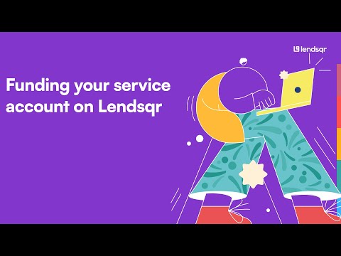 Funding your service account on Lendsqr