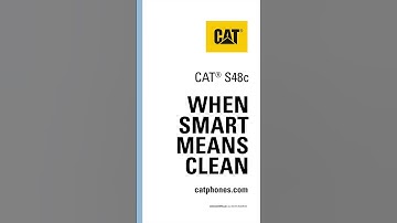 How to clean the Cat S48c Smartphone