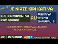 KIPI KINA ANZA KULIPA MADENI YA RAMADHANI AU FUNGA YA SITA YA SHAWWAL USTADH ABUU DAUDA JUMA DAUDI