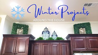❄ ❄ ❄ Winter Projects I Am Getting done! &quot;Using What You Have!&quot; Video #1