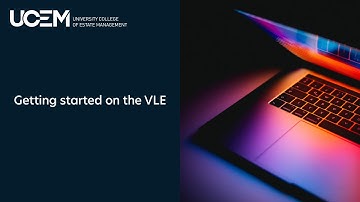 Getting started on the VLE
