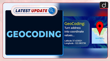 Geocoding | Latest Update | Drishti IAS English