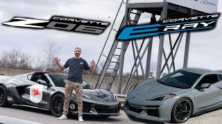 Corvette ERay vs. C8 Z06 (Track Comparison)