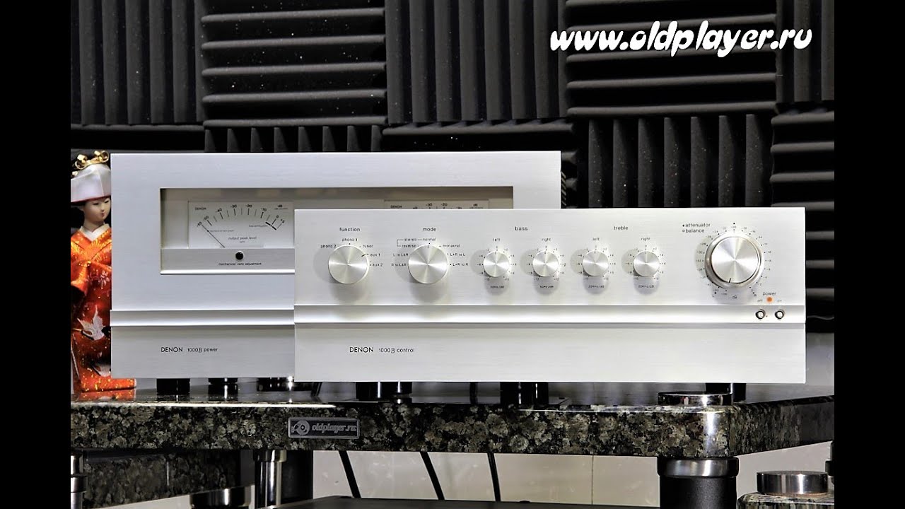 DENON デノン プリアンプ PRA-1000B 見直そ