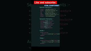 HTML TAGS #viralvideo #video #apnacollege #codewithherry #programming #devotional