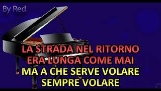 Video thumbnail of "Roberto Carlos A Che Serve Volare karaoke"