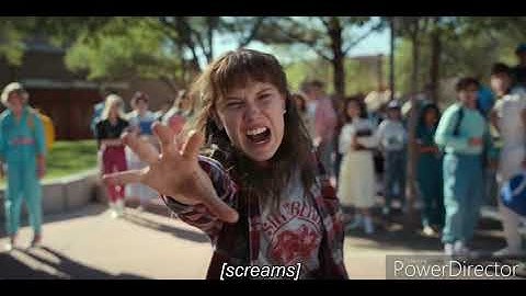 School students Bully Eleven || El cannot use her power anymore || Stranger Things 4 scene 🔥🔥