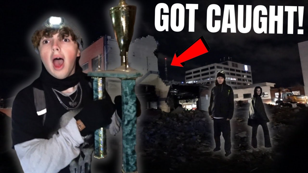 ИССЛЕДОВАНИЕ ЗАБРОШЕННОГО ЗДАНИЯ ГАЗЕТНОГО ЦЕНТРА (РУИН)