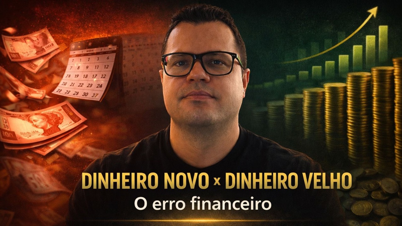 Finanças Pessoais: Dinheiro Novo x Dinheiro Velho — O Erro Que Te Impede de Construir Patrimônio
