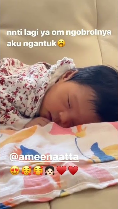 Princess Ameena anak baik anak sholeha 😍