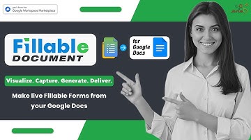 Fillable Document on Google Documents - Make your Google Document Fillable