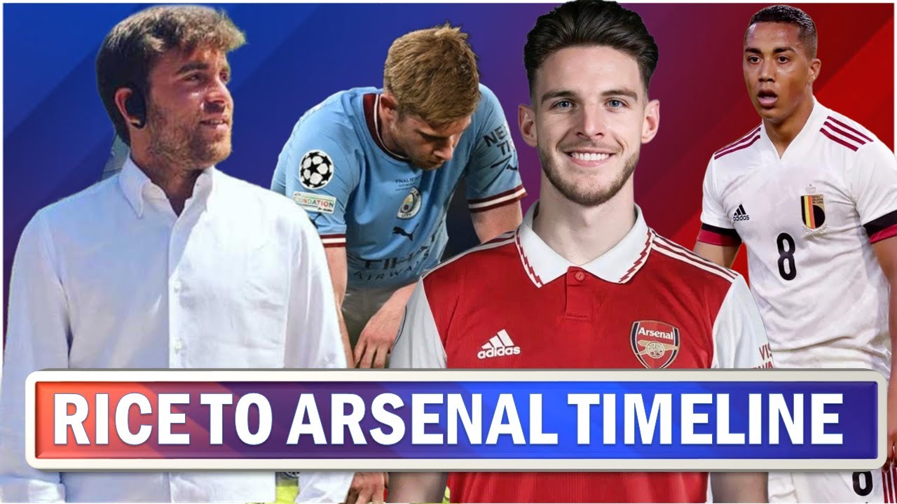 Declan Rice Arsenal Transfer Hits Crucial Stages Next Week | Tielemans ...