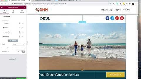 How to create a landing page with the Elementor template step by step in WordPress