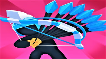 🏹 Merge Archers: Castle Defense 🛡️ GAMEPLAY Levels 1-10 (Android, iOS)