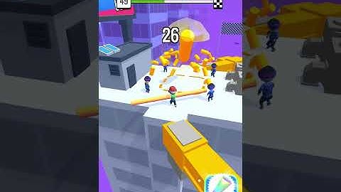 Roof Rails Android, iOS Mobile Gameplay Level 49