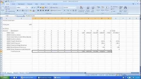 Infor SyteLine: Excel Financial Reporting