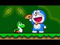 Doraemon Meets Yoshi in Super Mario World (Pixel Fan Animation)