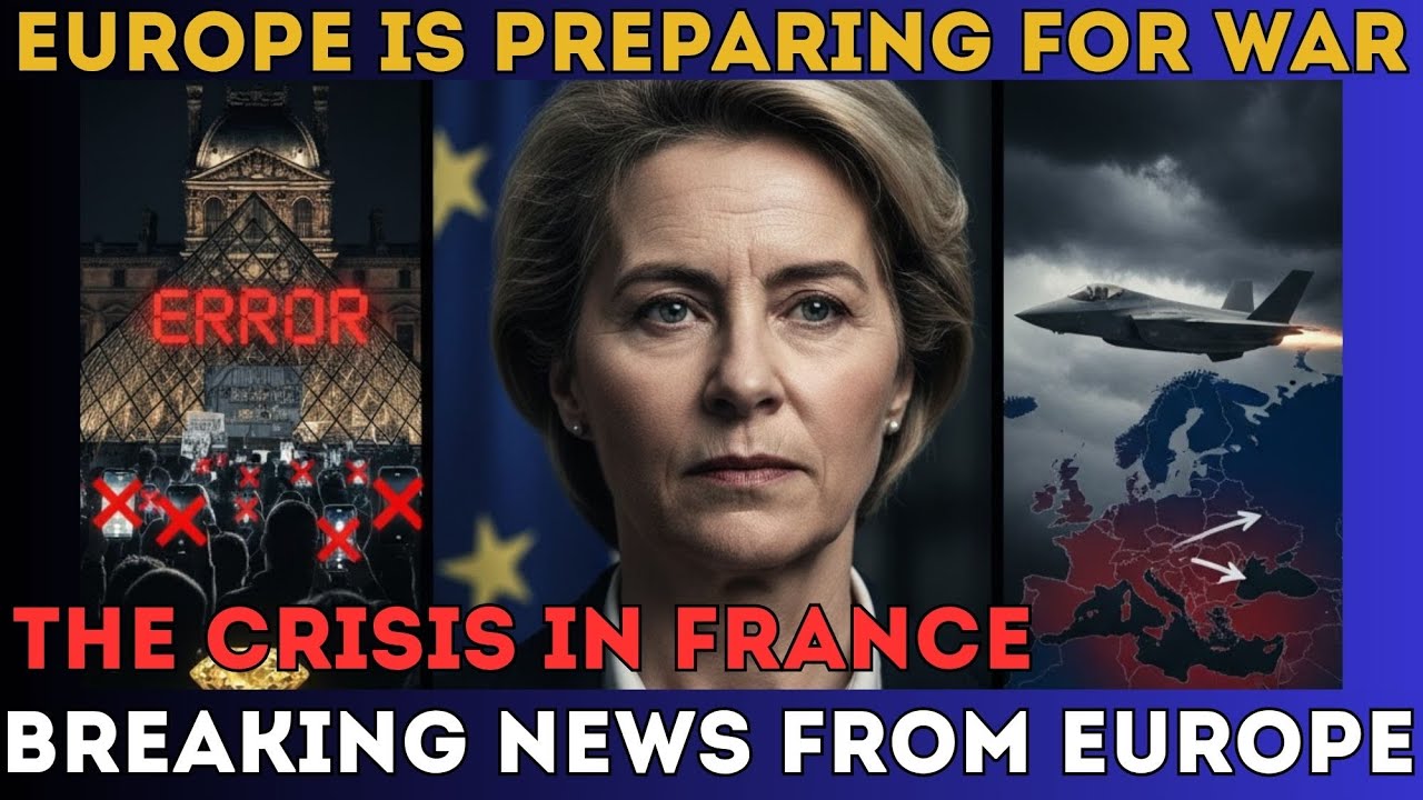 FRANCE CRISIS: Bond Plunge & Israeli Experts Hunt Louvre Jewels | London Digital ID Revolt