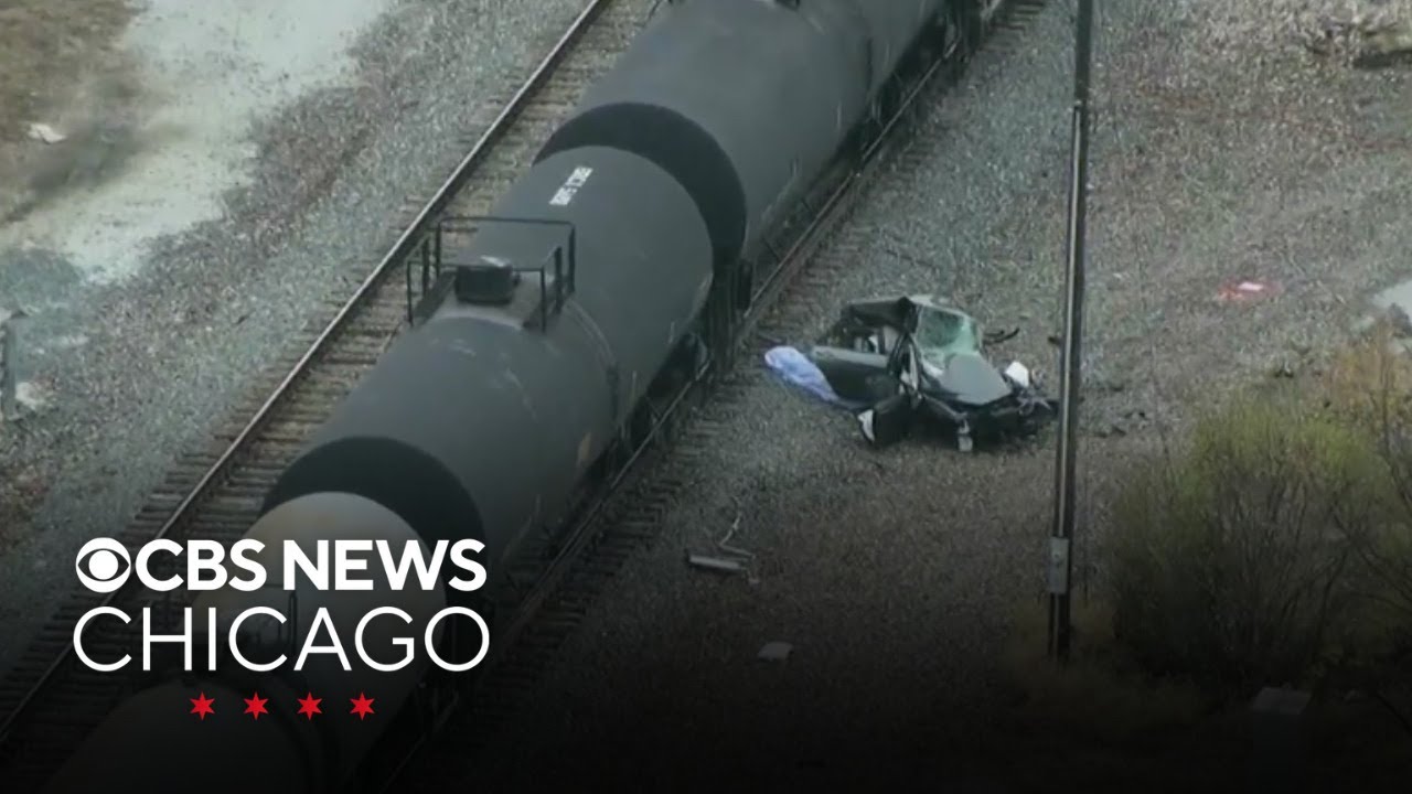 3 people killed when car, freight train collide in south Chicago ...