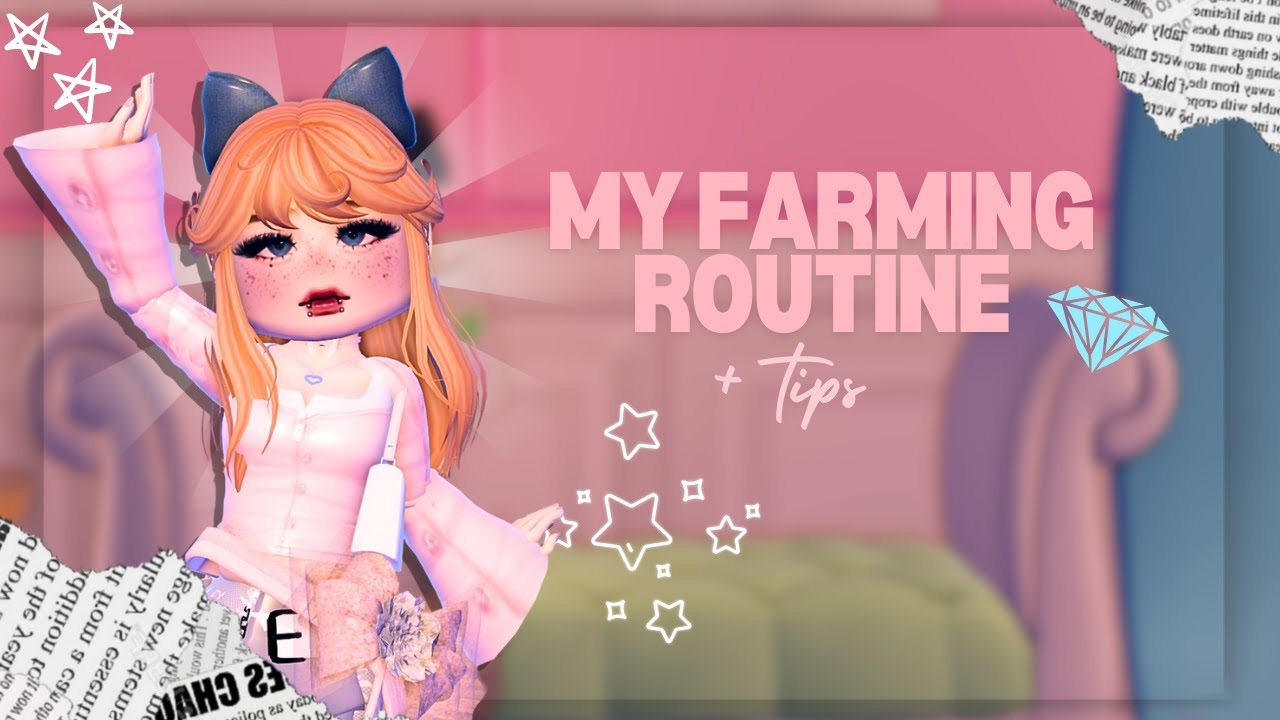 My Royale High Farming Routine! (+ Tips) - YouTube