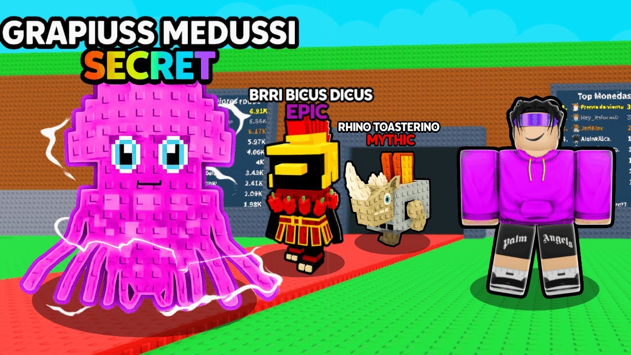 Robé TODOS los NUEVOS BRAINROTS en Steal a Brainrot  (Roba un Brainrot)