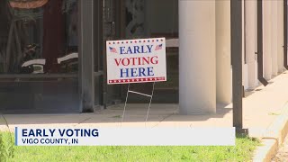 A look at early voting in Vigo County
