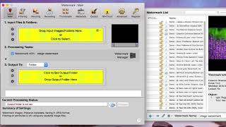 006 Iwatermark Pro For Mac Win, Opening The Watermark Manager