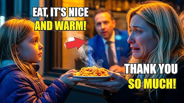 BILLIONAIRE’S DAUGHTER GIVES FOOD TO FREEZING HOMELESS WOMAN, HER DAD’S NEXT MOVE SHOCKS ALL