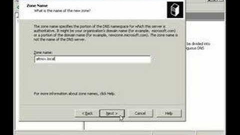 DNS Windows 2003 Server