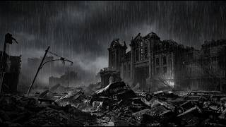  1 Hour of Rain & Wind Ambience in Raccoon City ( No Music)