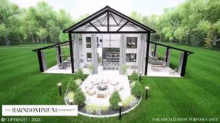 3D Barndominum by The Barndominium Company