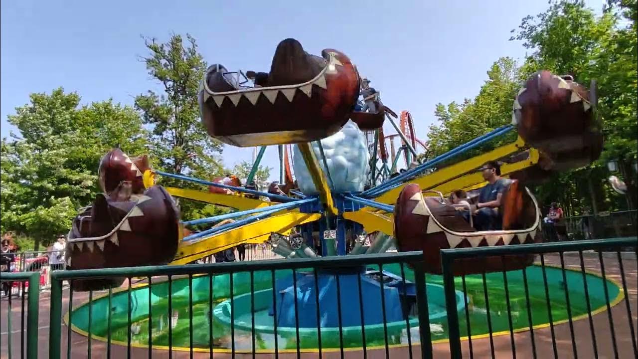 Toronto Canada's Wonderland Flying Canoes YouTube