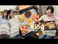 【姉妹Vlog】タルト作り&女児チョコ作り🍫なぜか結婚トークに…😂