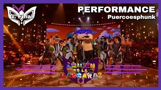 G. Final Puercoesphunk Sings "El Jefe" | ¿Quién Es La Máscara? | Season 5