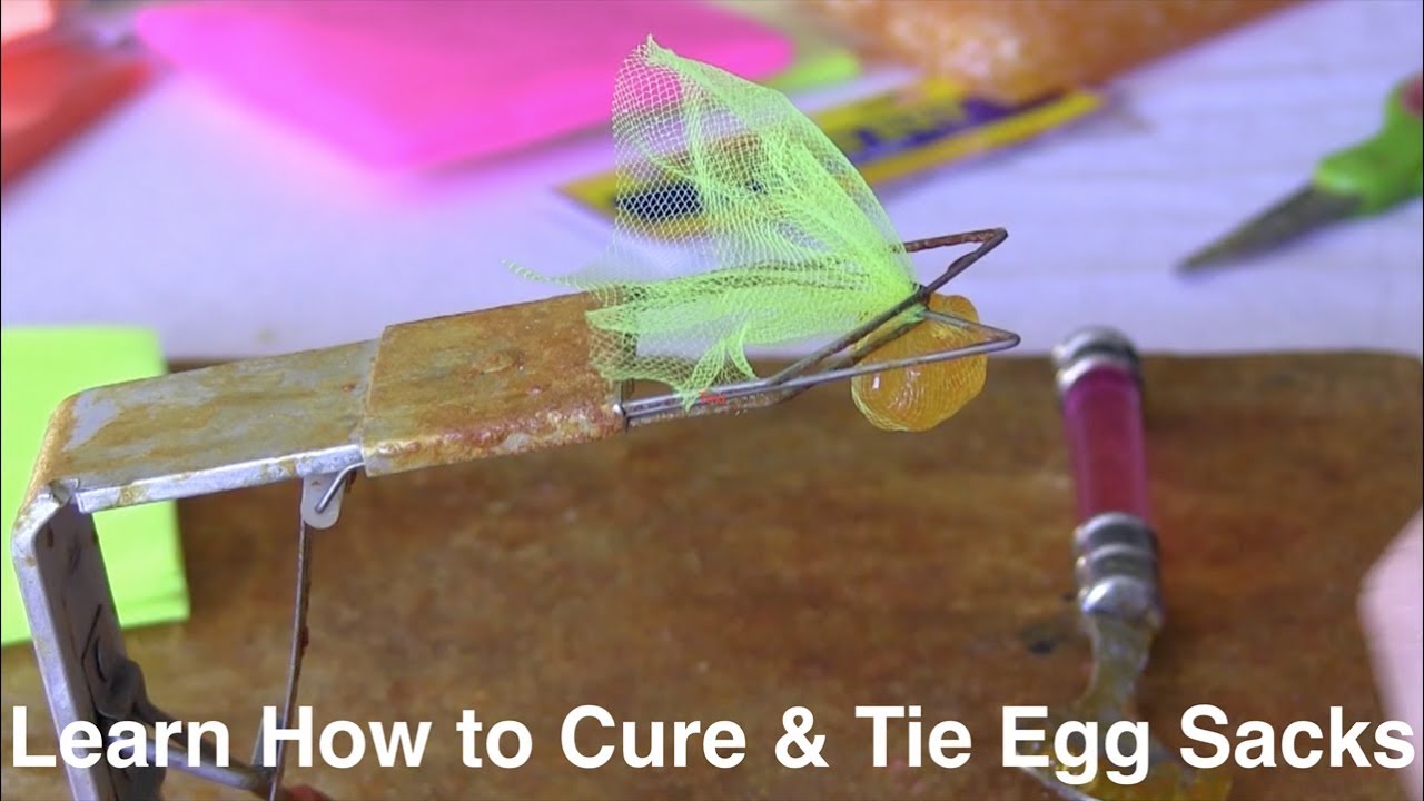 Pautzke University: How to Cure & Tie Trout Eggs in Spawn Sacks