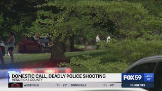 Suspect killed in Hendricks County police shooting