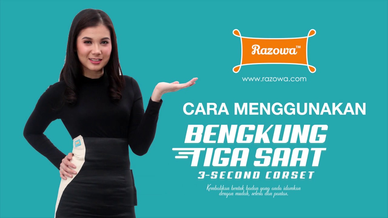 Cara Memakai Bengkung 3 Saat Razowa - YouTube