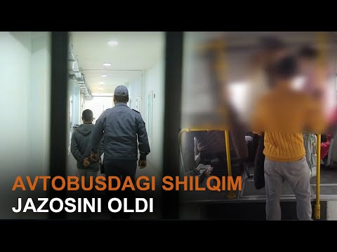 Buxoroda avtobusda yoʻlovchi qizga shilqimlik qilgan erkak qamaldi