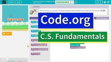 Course C Tutorial with Answers Build a Flappy Bird Game Lesson 15.10