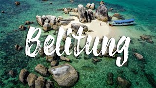 Belitung Island - Drone 4K - Indonesia Island Hopping \u0026 Beaches