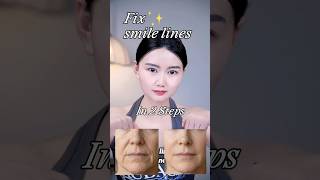 Fix Smile Lines Naturally | 2 Facial Lifting Techniques