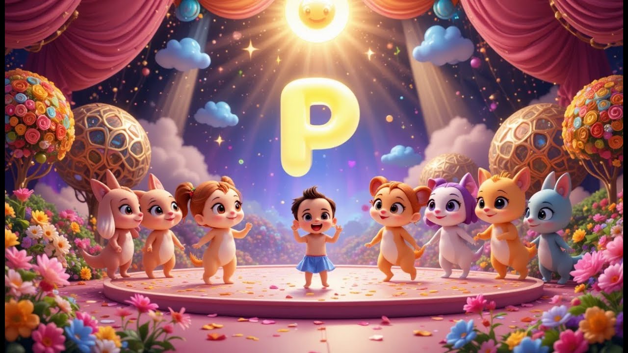 P to R Alphabet Song | Learn Letters P to R with Fun Animal Friends ...