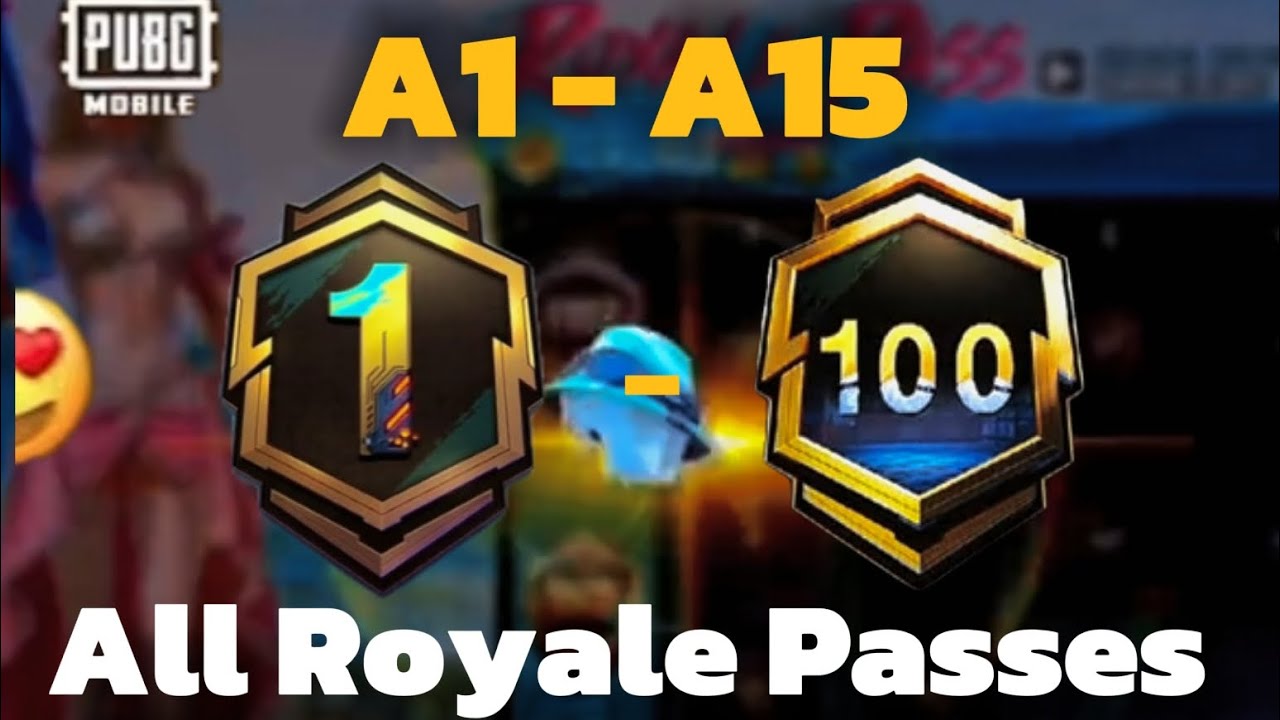 PUBG MOBILE A1–A15 Royale Pass All Rewards & Crate Opening 🔥 | Full RP Rewards Showcase!