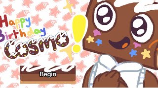 happy birthday Cosmo - full playthrough - no commentary - game on builda(?) by StarryCrayon screenshot 4