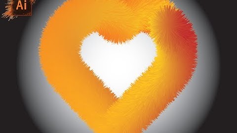 How to Create Realistic 3D Fur Effect in Adobe Illustrator Tutorial | adobe illustrator 2017tutorial