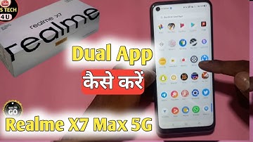 Realme X7 Max 5G Dual App | How To Clone App in Realme X7 Max 5G | AksTech4u